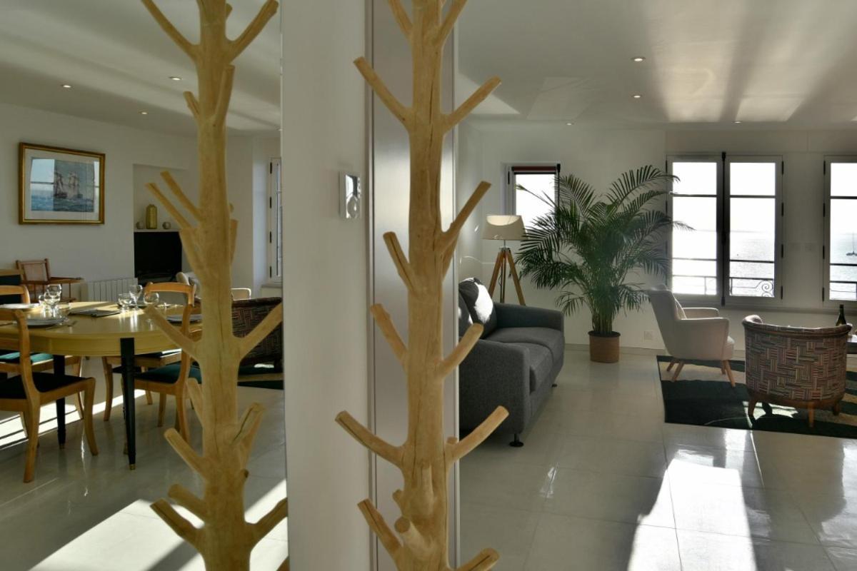L Ostra 1, Appartement Haut Standing Front De Mer A Cancale Sur Le Port De La Houle Exterior foto